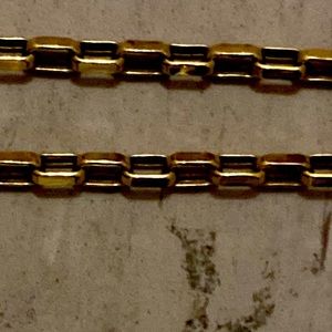 Real gold 10k 24 inch gold chain 22 grams
